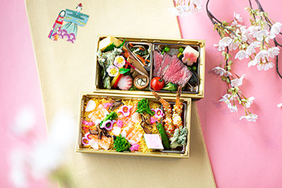 春の行楽弁当