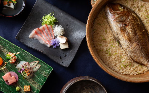 割烹料亭の和の婚礼料理
